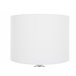 Beliani Candeeiro de mesa UELE Branco