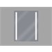 Beliani Espejo de baño MARTINET 60x4 Cinza