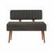 Mesa com efeito madeira Castanho