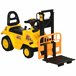 Carro Andador Empilhadeira PP e ABS HOMCOM Amarelo