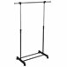 Rack para roupas Donkey Icare com rodas extensíveis Preto / Cinza