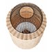 Beliani Candeeiro de mesa TANGANYIKA Natural