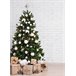 Árvore de Natal de efeitos reais Verde/ Cinza