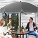 Conjunto de Móveis de Jardim Aço e Textilene Outsunny Cru