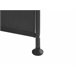 Beliani Biombo dobrável NARNI 161x2 Preto