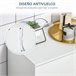 Armário de Casa de Banho MDF kleankin, casa - casa de banho 60 Branco
