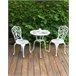 Beliani Cadeira de jardim TRIORA Branco