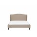 Beliani Cama com estrado Poliéster COLMAR 170x215 Areia