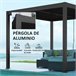 Pérgola Alumínio Outsunny Cinza
