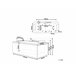 Beliani Banheira de interior MONTEGO 83x172 Branco
