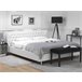 Beliani Cama com estrado Pele sintética METZ 209x215 Branco