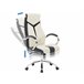 Beliani Silla de oficina FORMULA Bege