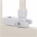 Barreira de Segurança Metal e Plástico PawHut Branco