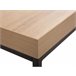 Beliani Mesa de apoio DELANO 60x60 Madeira