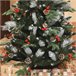 Árvore de Natal PVC, PE, Aço HOMCOM, casa - natal Verde