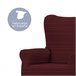 Capa Protetora para Poltrona Java Relax Donegal Collections Burdeos