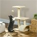 Arranhador para Gatos Aglomerado, Sisal e Poliéster PawHut Cru