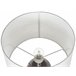 Beliani Lámpara de mesa GUAPORE Branco/ Bege