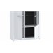 Vitrine dupla branco brilhante LIVING Branco Brillo