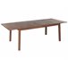 Beliani Mesa extensível CESANA 100x180 Castanho