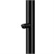 Chuveiro PALAU Sined com chuveiro superior em aço inoxidável 316L Mixer and Foot Wash, Satin Black Preto