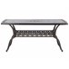 Beliani Conjunto de comedor LIZZANO Castanho