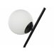 Beliani Candeeiro de mesa WAPITI Branco/ Preto