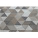 Tapete ECO CASA SIZAL BOHO Triángulos 2816 75x150 Castanho Claro