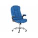 Beliani Cadeira executiva ROYAL Azul
