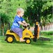 Carro Andador Empilhadeira PP e ABS HOMCOM Amarelo