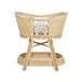 Beliani Berço Rattan/vime LAGRASSE Natural