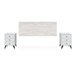 Dormitorio Iconic 160 Branco/cinza
