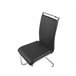 Beliani Cadeira ʺcantileverʺ GREEDIN Preto