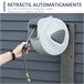 Carretel de Mangueira de Ar Comprimido PVC, PP DURHAND Cinza