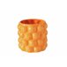 Vaso de flores ORANGE 15cm vaso de porcelana da marca BOLTZE  Laranja