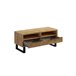 Suporte para TV com 2 gavetas 124 cm Eden Madeira