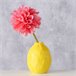 Vaso decorativo ZITRONELLA 12cm marca BOLTZE Amarelo