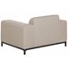 Beliani Conjunto lounge Poliéster ROVIGO Areia