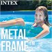 Piscina tubular redonda INTEX Metal Frame Azul