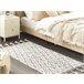 Beliani Pelos curtos AGADIR 80x150 Branco/ Bege