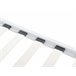 Beliani Cama com estrado Metal RODEZ 146x208 Branco