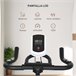 Bicicleta Estática Aço, PVC, ABS HOMCOM Laranja