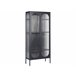 Beliani Vitrina FOXTON Preto