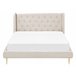 Beliani Cama Terciopelo FORBACH Bege