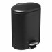 WELL HOME - Balde de pedal Siliflex em aço inoxidável Preto