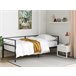 Beliani Cama com estrado Ferro BATTUT Preto