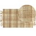Beliani De tejido plano BERISSA 80x150 Bege