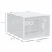 Armário Modular PP HOMCOM, casa - móveis de armazenamento 28 Branco