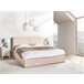 Beliani Cama baú Bouclé MOISSAC 197x224 Bege