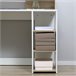 Secretária MDF HOMCOM, escritório - secretárias 137x55 Amarelo